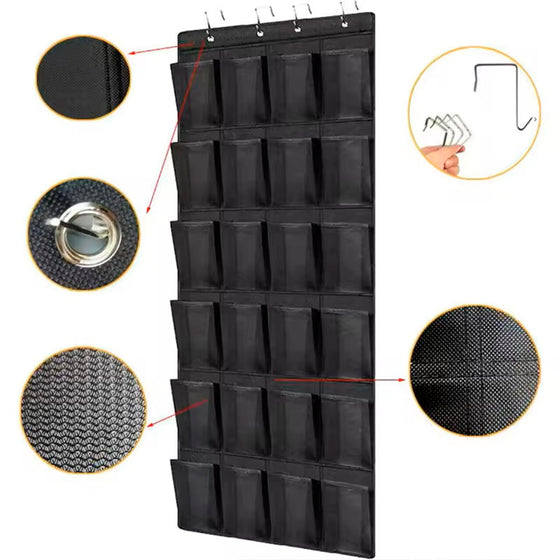 Organizador zapatos puerta 20 bolsillos