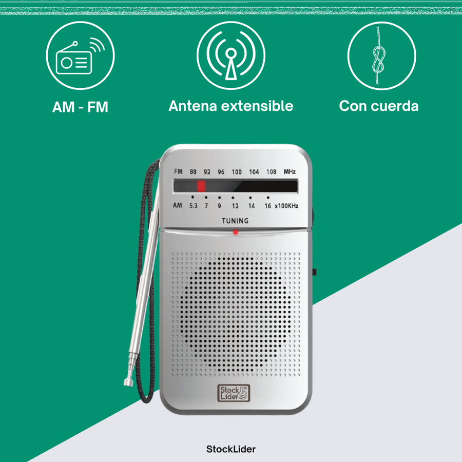 Radio lista para llevar