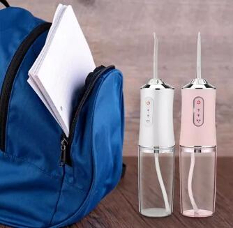 Irrigador bucal portátil recargable