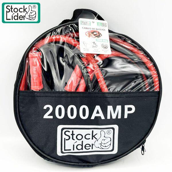Pinza batería 2000 AMP para coche y moto