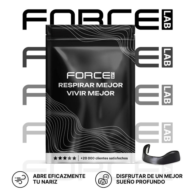 Tiras nasales magnéticas ForceLab V2