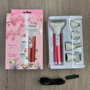 Kit depilación 4 en 1 recargable