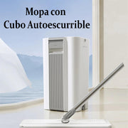 Mopa con cubo autoescurrible 360º