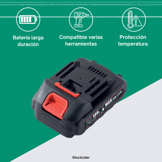 Batería recargable 48V para herramientas