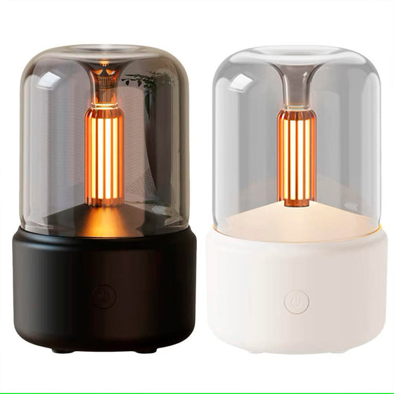 Humidificador aromaterapia con luz