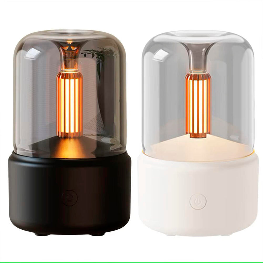 Humidificador aromaterapia con luz