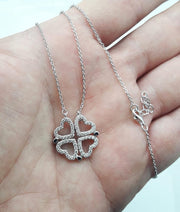 Collar Trébol Love con Cajita Regalo