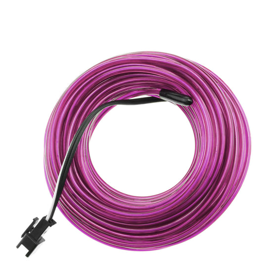 Cable flexible neón rosa 3 metros