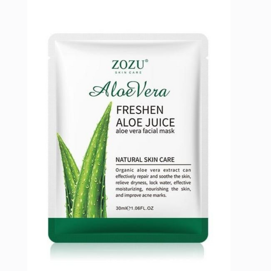 Mascarilla Aloe Vera Calmante Facial