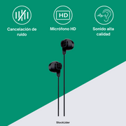 Auriculares con micrófono minijack