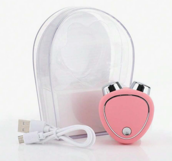 Mini masajeador facial portátil microcorriente