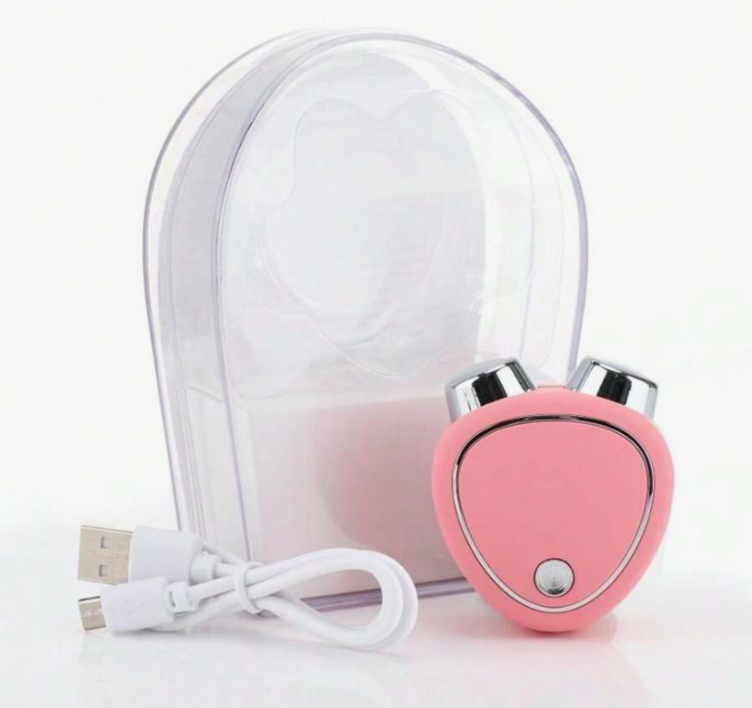 Mini masajeador facial portátil microcorriente