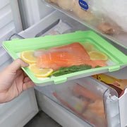 Bandejas apilables para conservar alimentos