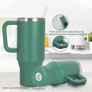 Botella termo 1200 ml con pajita