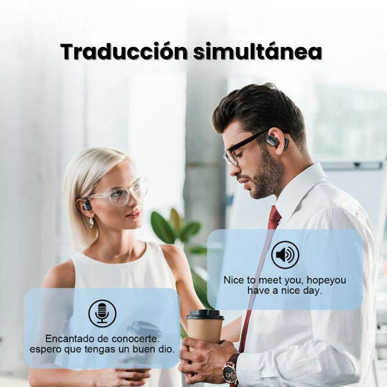 Auriculares traductores en tiempo real