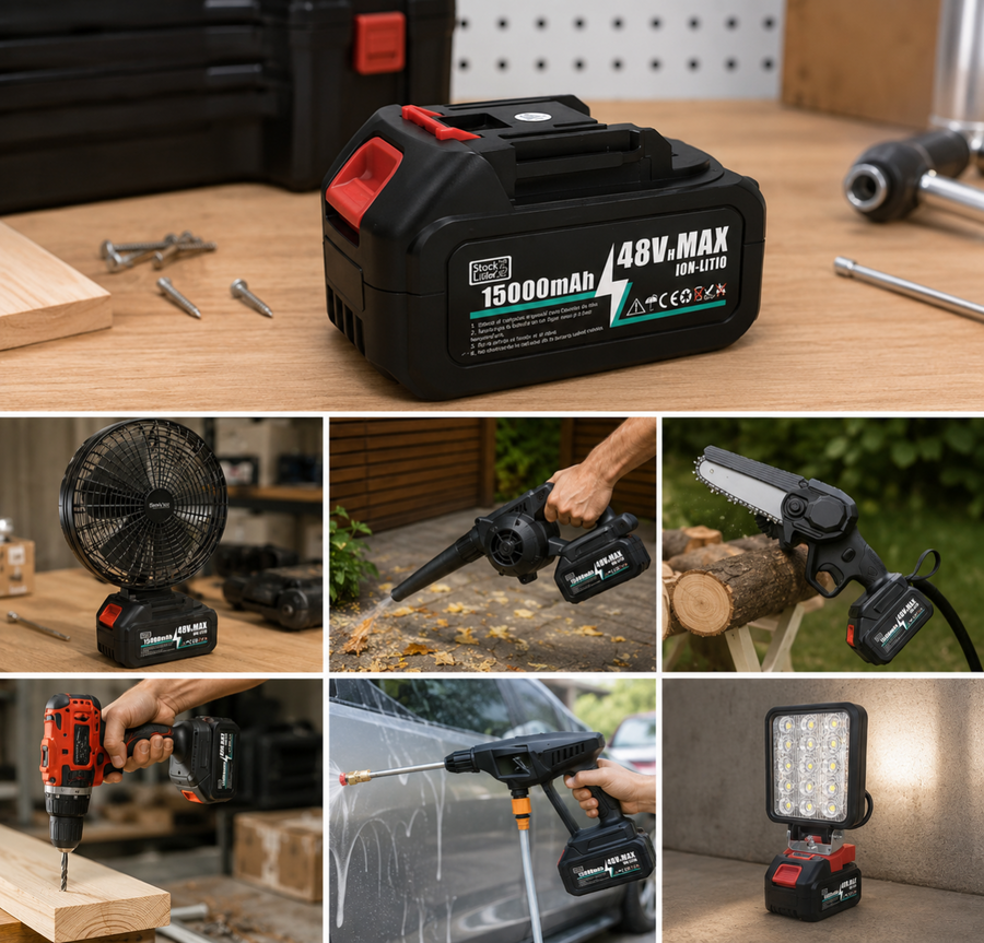 Batería recargable 48V para herramientas