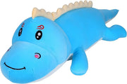 Peluche dinosaurio azul Haku ultrasuave