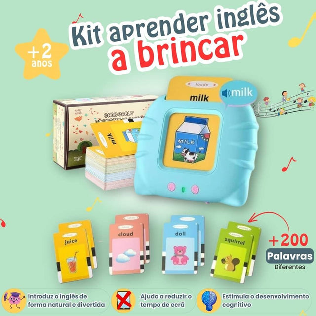 Cartas Falantes inglés para niños