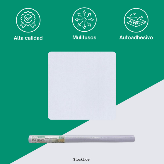 Rollo adhesivo para pared y muebles