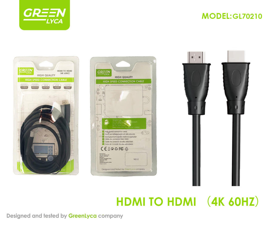Cable HDTV 4K 60 Hz de 180 cm