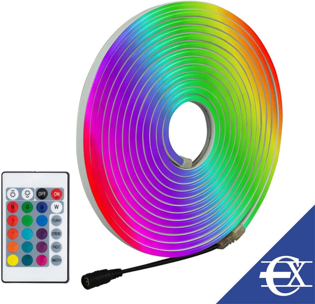 Neón LED RGB 5M con mando