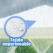 Carpa con mosquitera 360º para jardín