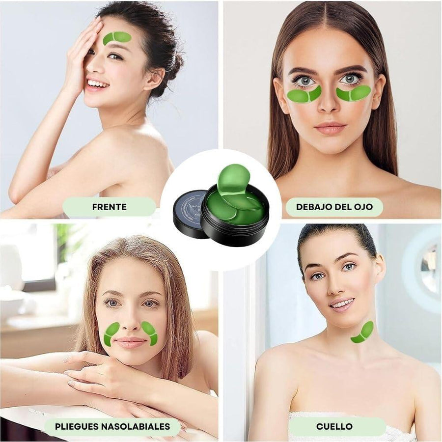 Parche para ojos con colágeno hidratante