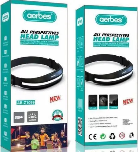 Linterna frontal para correr AB-Z1099