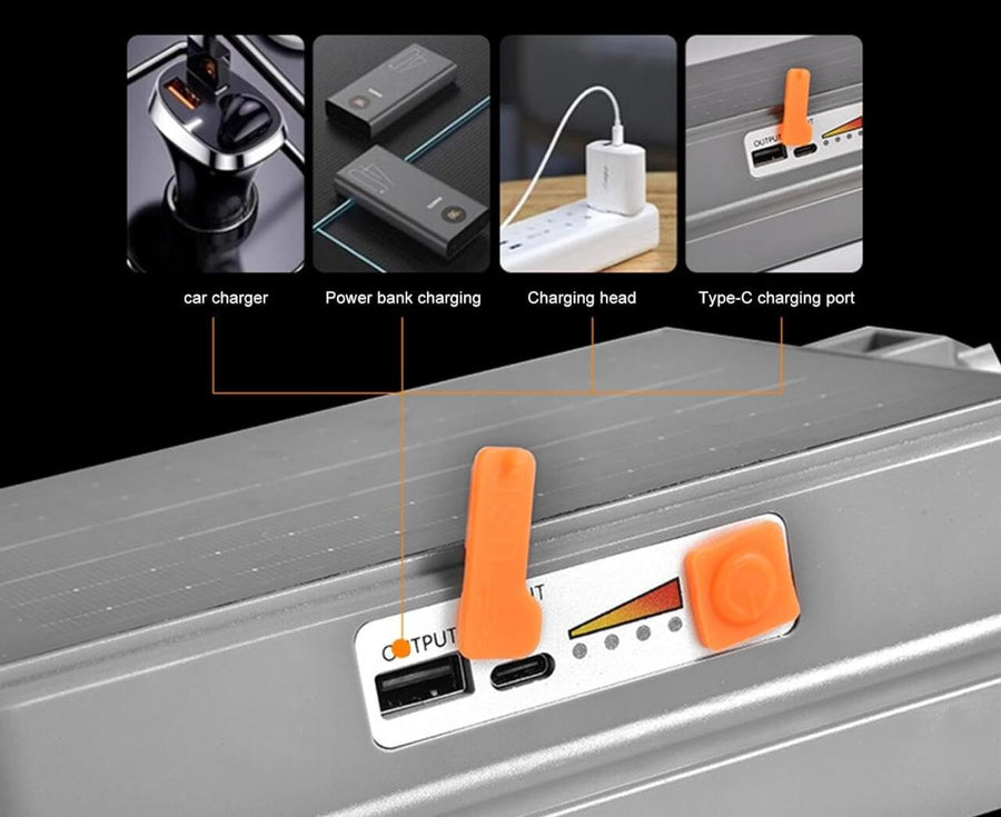 Luz potente sin cables