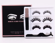Set profesional de pestañas postizas