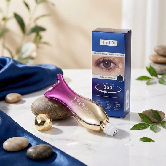 Serum anti ojeras con gua sha