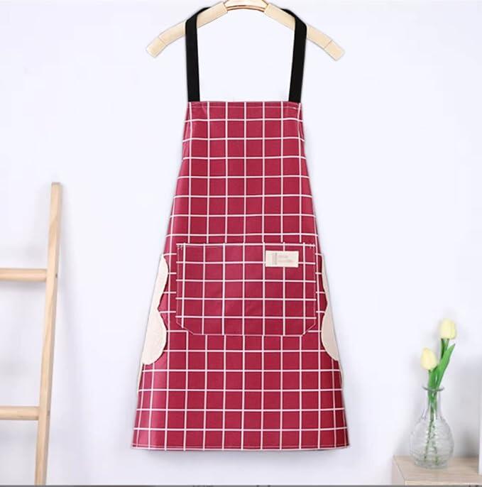 Delantal japonés con secamanos | Cocina limpia