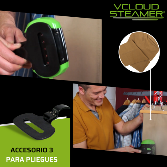 Plancha de vapor portátil profesional