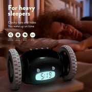Despertador con ruedas ruidoso