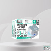 Dispositivo LED para uñas cómodo y portátil