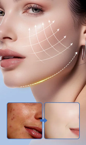 Crema facial niacinamida y arroz