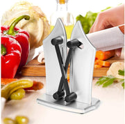 Afilador de cuchillos manual para cocina