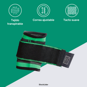 Muñequera ajustable transpirable