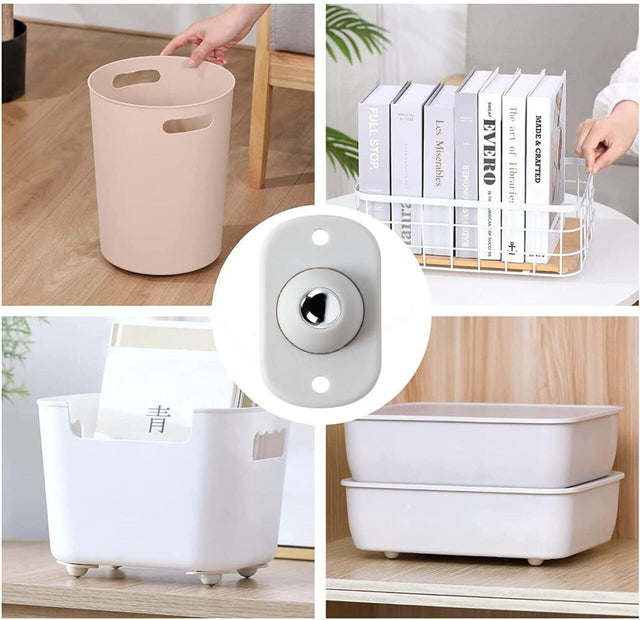 Ruedas adhesivas universales para cajas