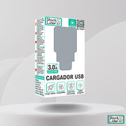 Cargador USB rápido 3.0A para tu día a día