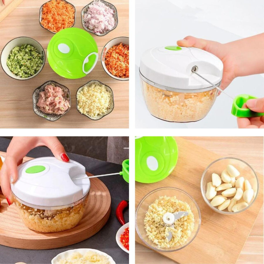 Picadora manual para cocina rápida