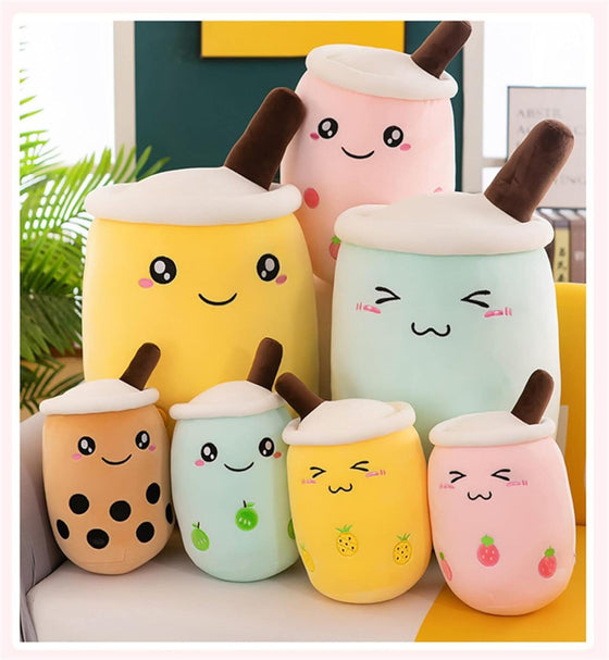 Peluche Bubble Tea suave y adorable