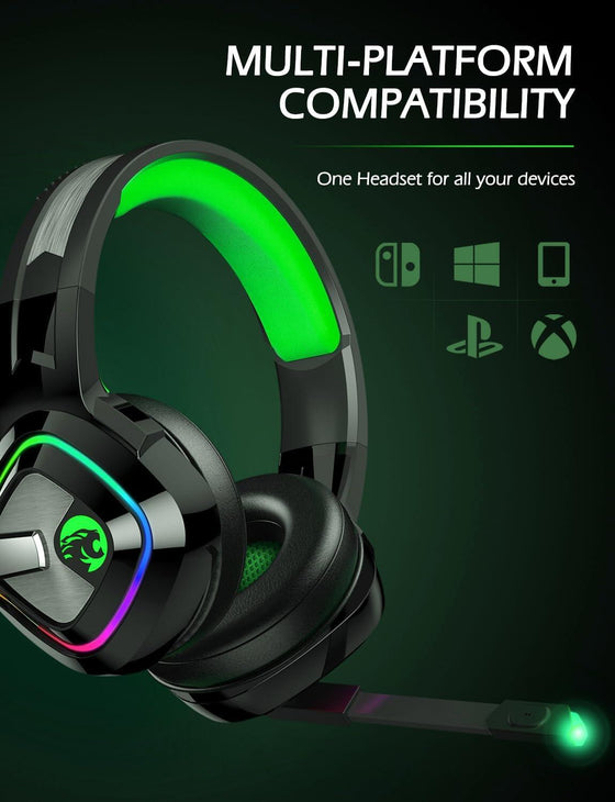 Cascos Gaming A66 RGB con micrófono