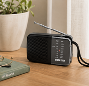 Radio AM FM portátil compacta