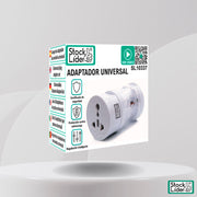 Adaptador universal de viaje compacto