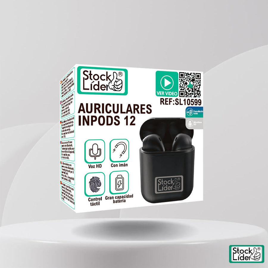 Auriculares InPods 12 Bluetooth táctiles