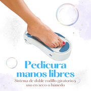 Lima eléctrica para pies en casa