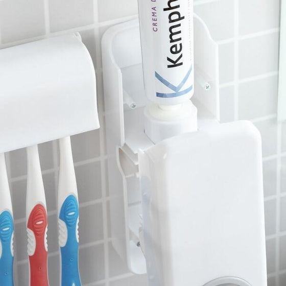 Dispensador pasta dental con soporte