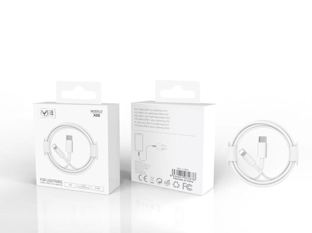 Cable USB C a Lightning 30W 1m