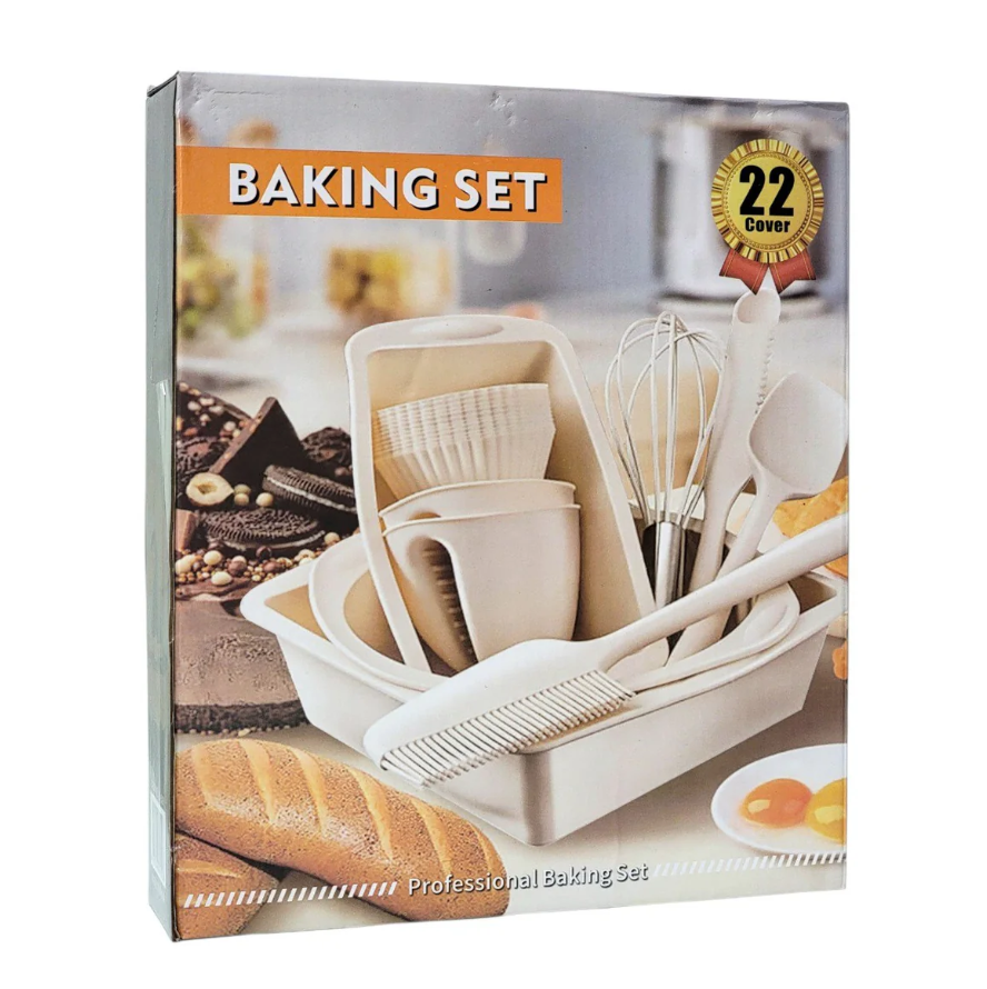 Set repostería silicona 22 piezas
